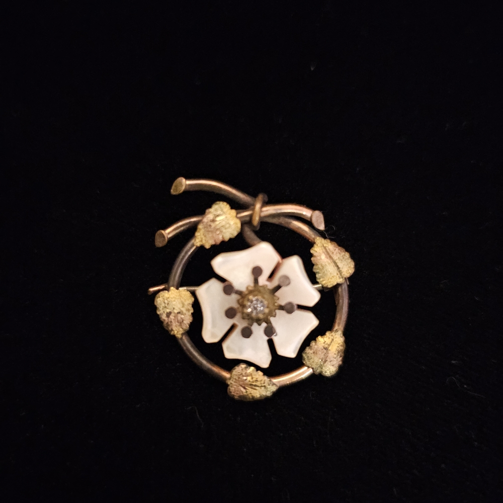 Vintage Art Nouveau Pin